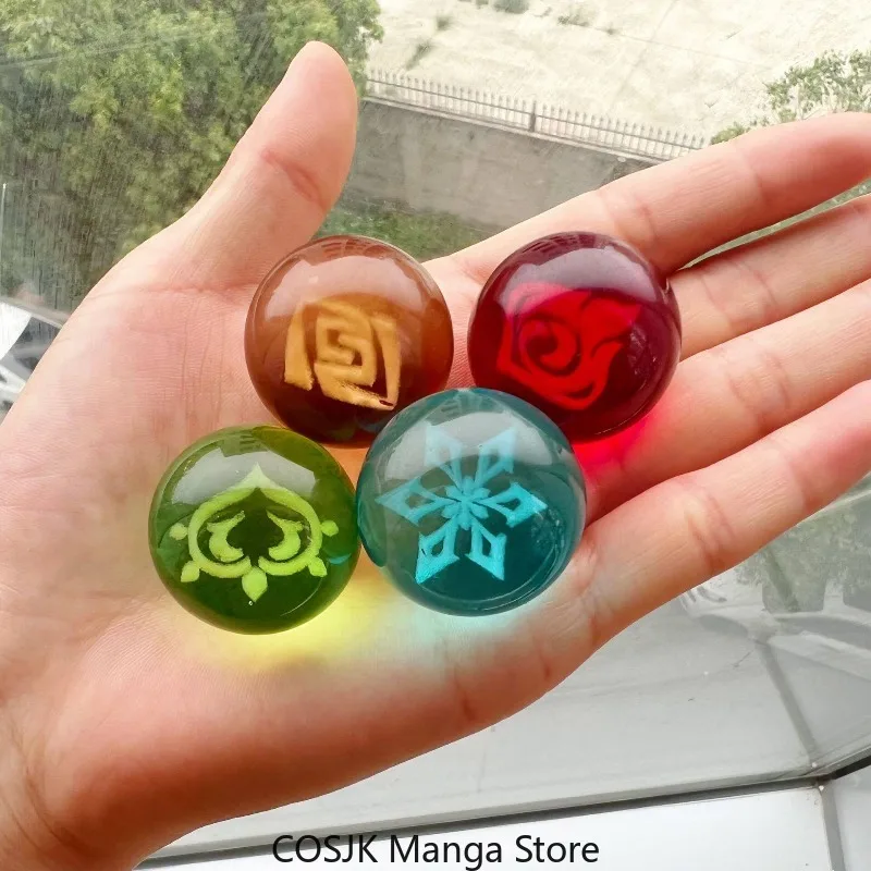 Elements Lighting Decor - Game Genshin Impact Elements Glass Ball