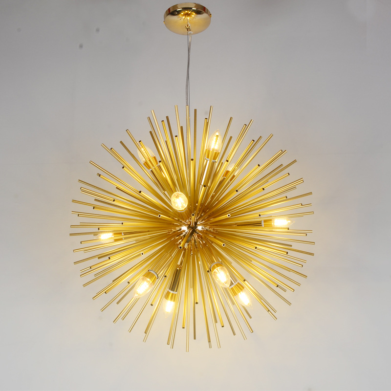 Fairy Light Curtain - 2026 Modern Aluminum Dandelion Pendant Light