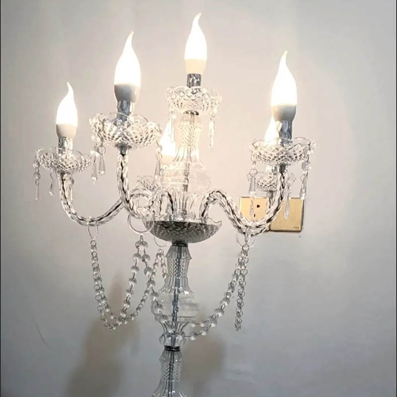 Lighting Decoration Wedding - Modern Luxury Candle Lamps Wedding Centerpieces