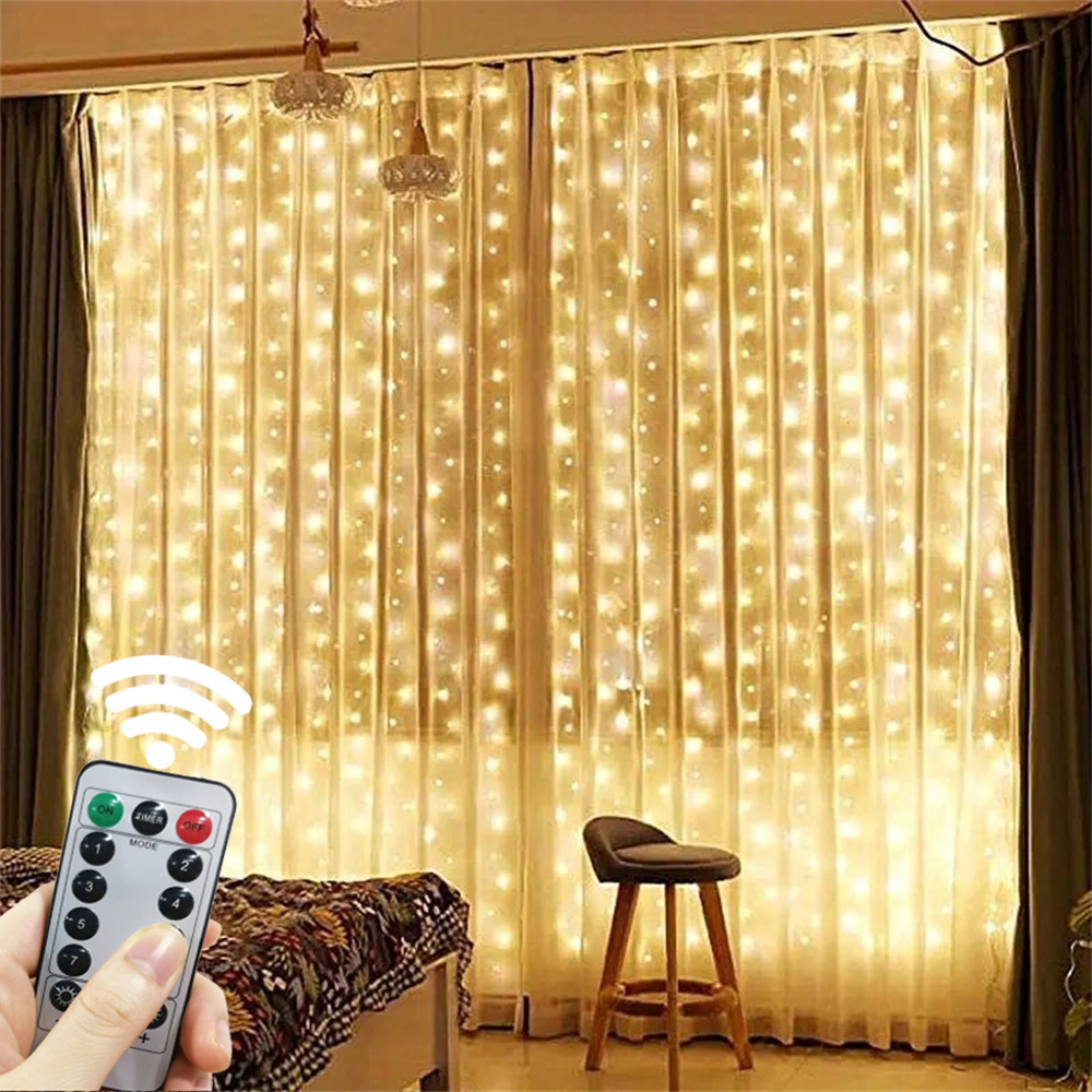 LED Fairy Party Curtain Garlan - огляд і ціна Fairy Light Curtain