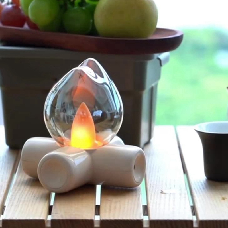 LED Flame Fire Light Bulb Beds - огляд і ціна Lighting Effect Home Decor