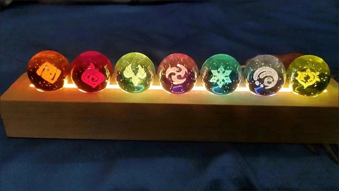 Game Crystal Ball Figure Night - огляд і ціна Elements Lighting Decor