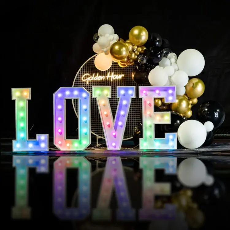 Professional LED Marquee Lette - огляд і ціна Light Up Letters Marquee