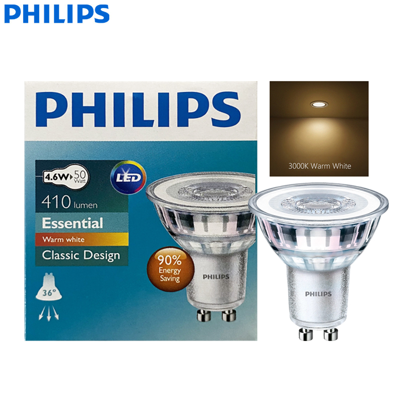 Philips LED GU10 PAR16 Essenti - огляд і ціна Philips Bulb Led Classic