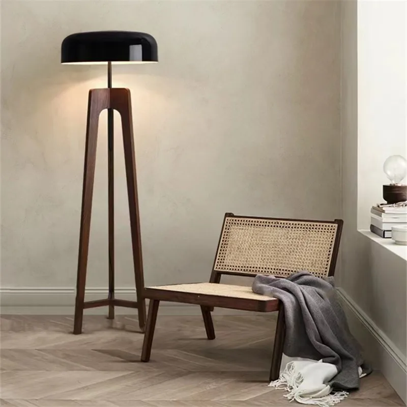 Classical Wood Foyer Floor Lam - огляд і ціна Floor Lamp Tripod