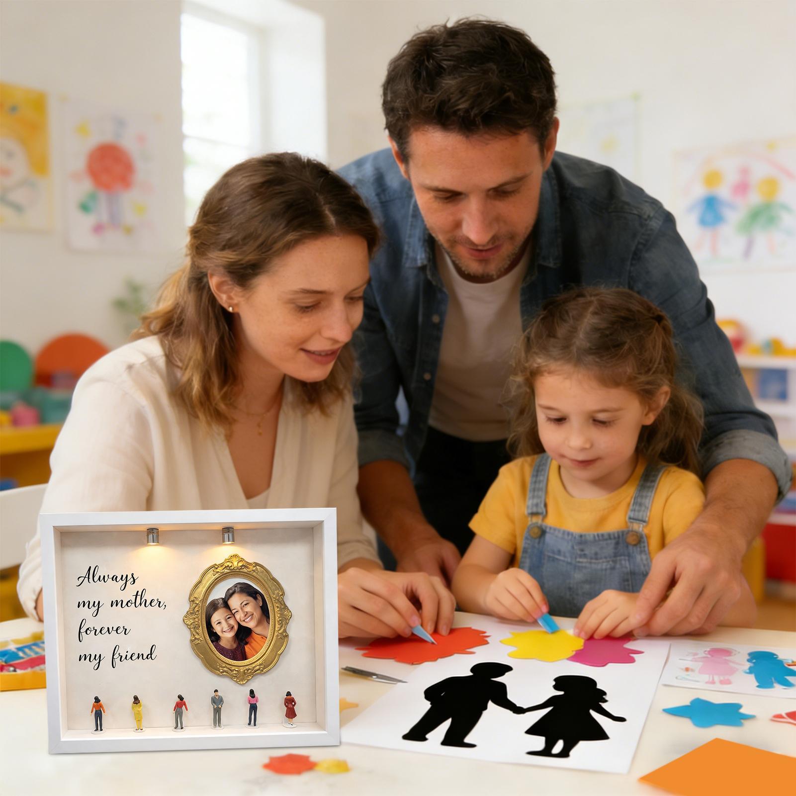 Kit With Lights Figurines Memo - огляд і ціна Lighting Room Decor Photo
