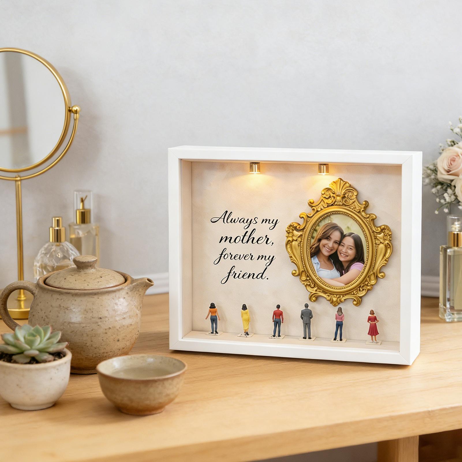 Kit With Lights Figurines Memo - огляд і ціна Lighting Room Decor Photo