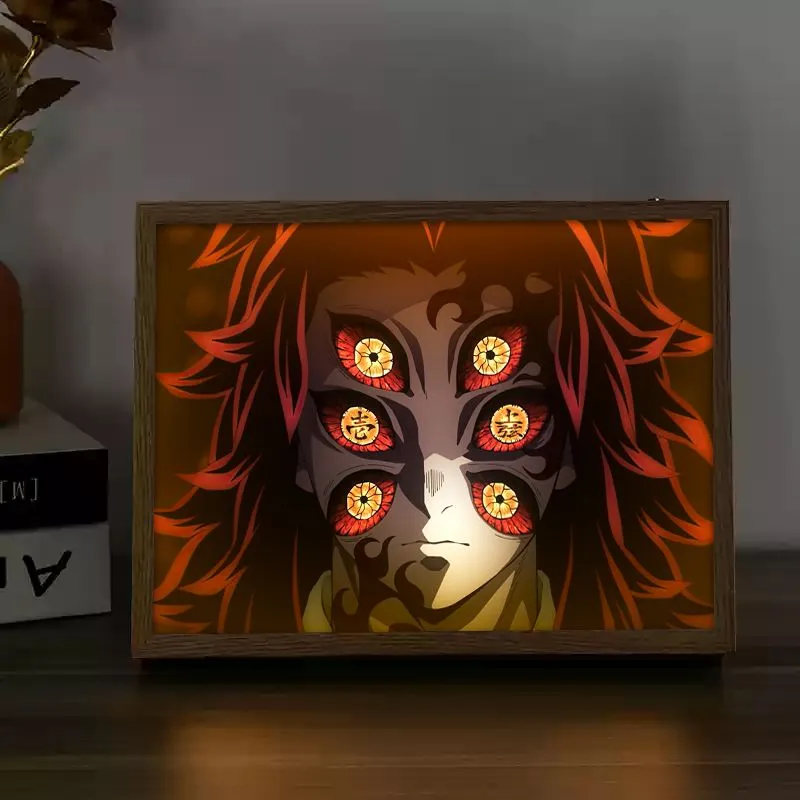 Demon Slayer Action Figures Li - огляд і ціна Lighting Room Decor Photo