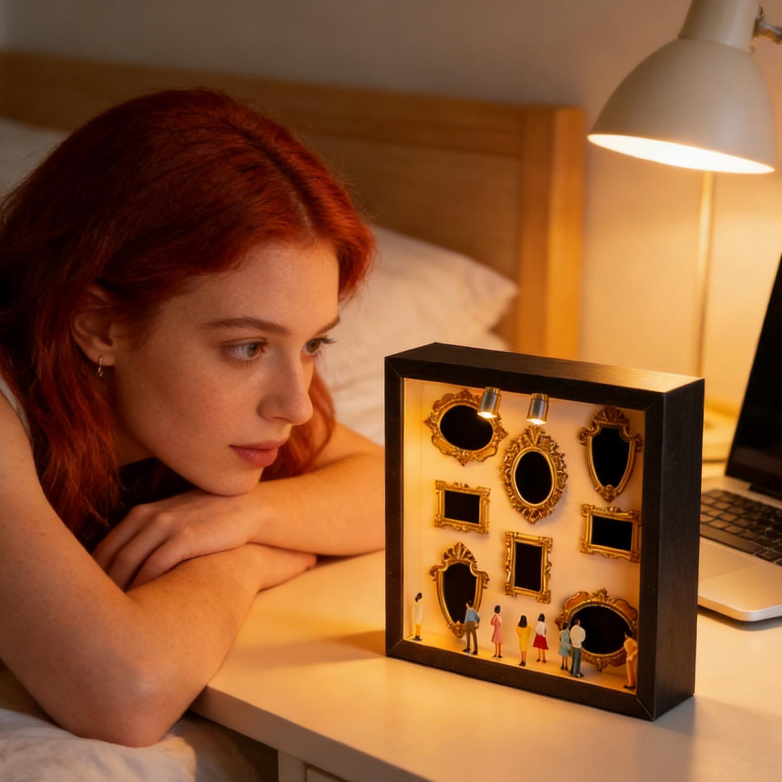 DIY Museum Box with Light Silh - огляд і ціна Lighting Decor Photos