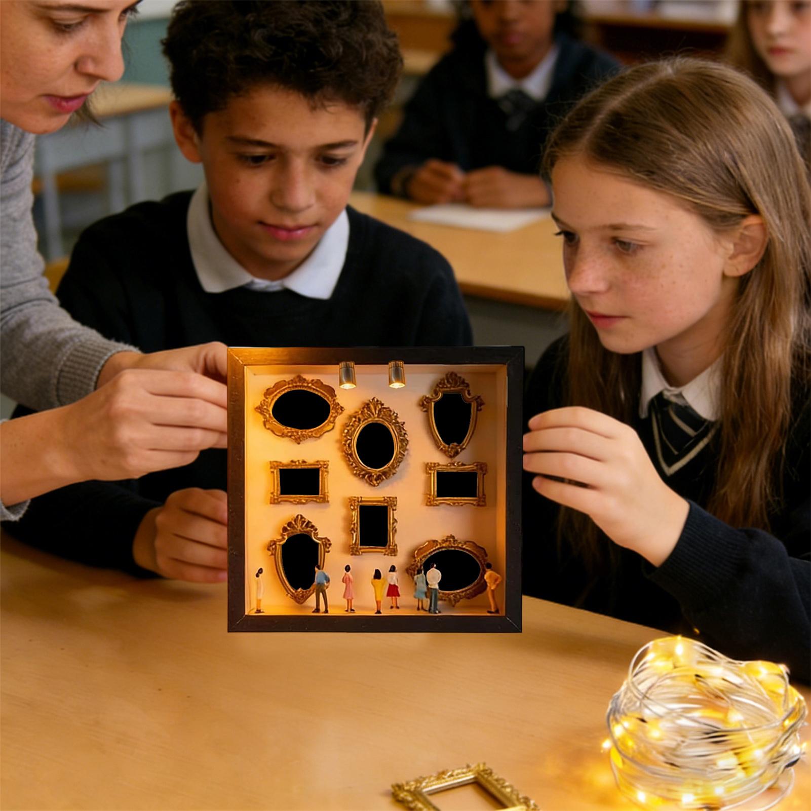 DIY Museum Box with Light Silh - огляд і ціна Lighting Decor Photos