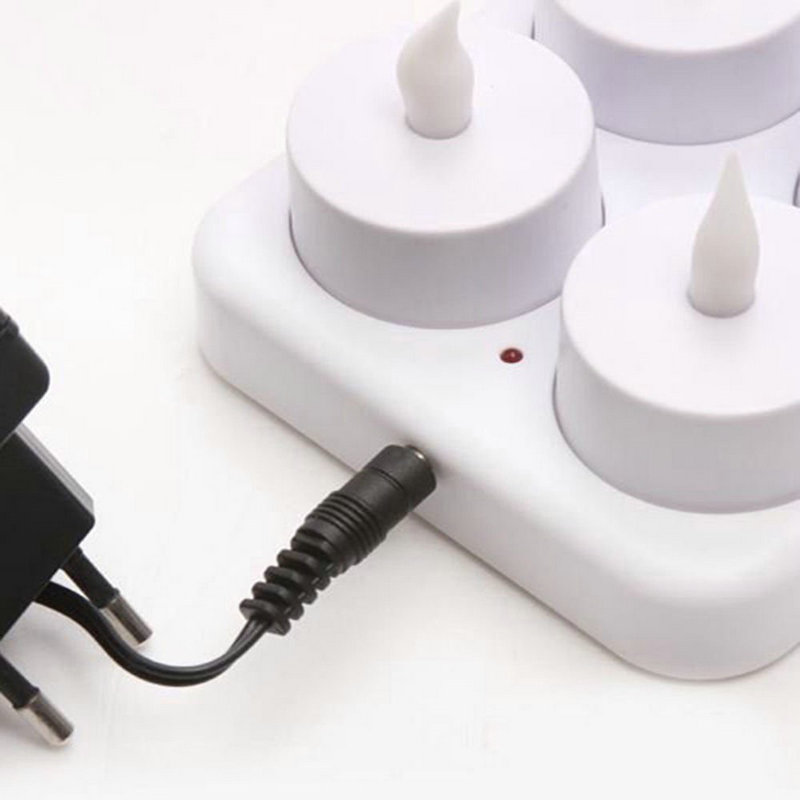 Set of 12 Rechargeable LED Can - огляд і ціна Lighting Decoration Wedding