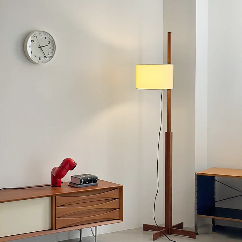Japanese Liftable Wooden Lamp  - огляд і ціна Floor Lamp Tripod