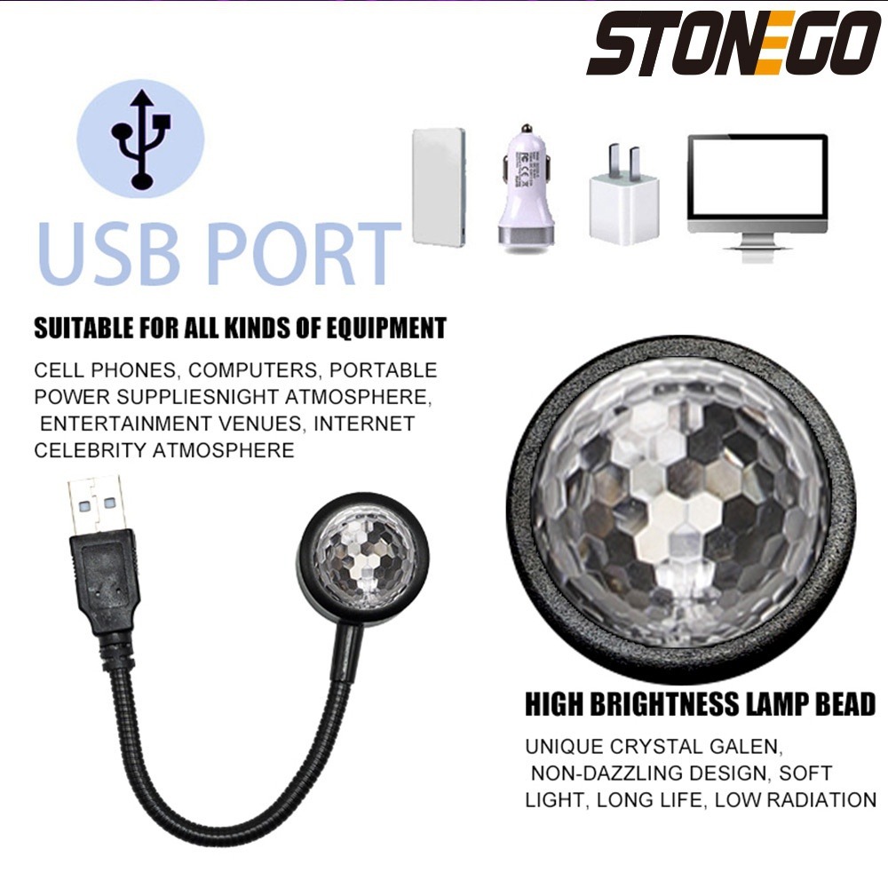 USB LED Disco Ball Light for C - огляд і ціна Lighting Effect Home Decor