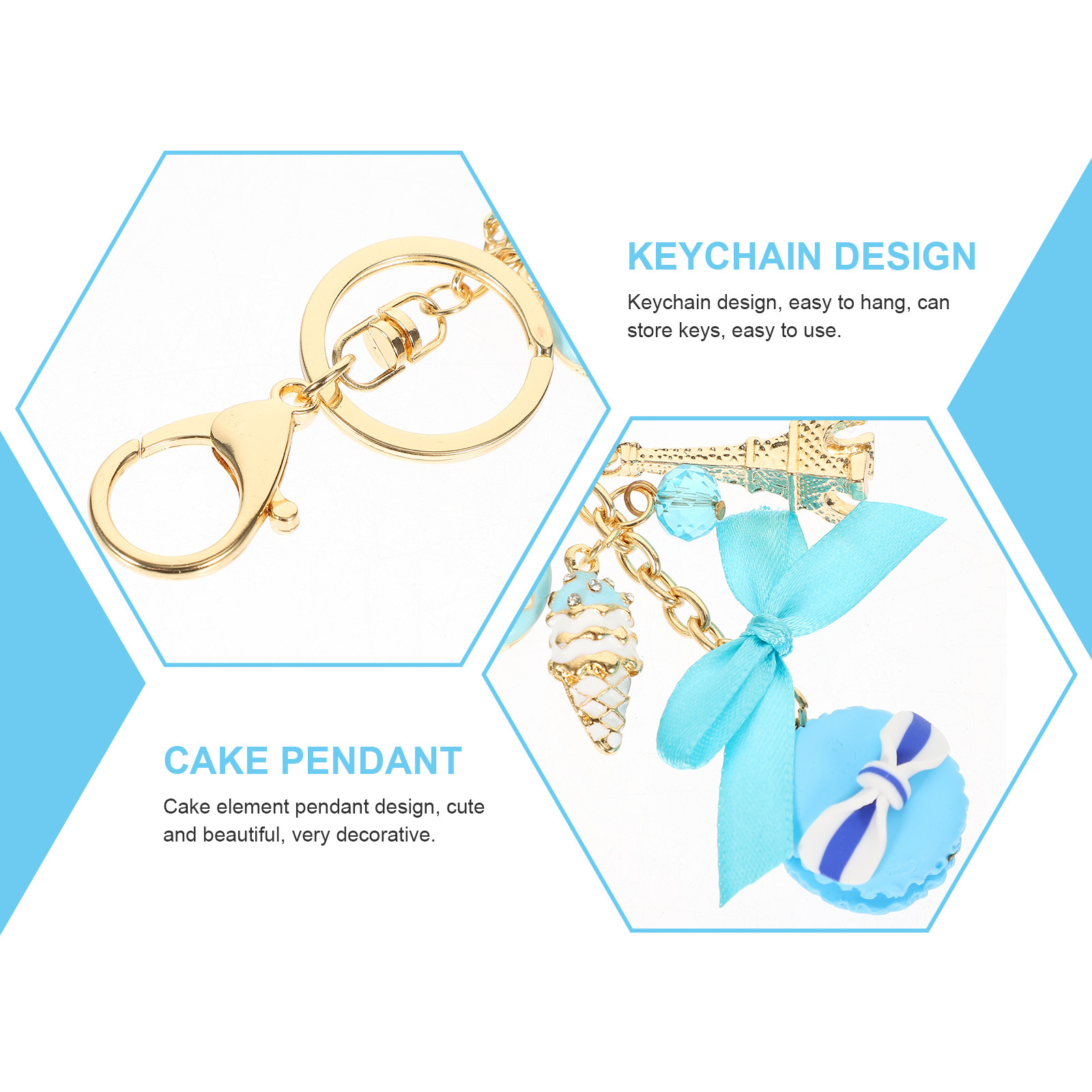 Cake Elements Dessert Keychain - огляд і ціна Elements Lighting Decor