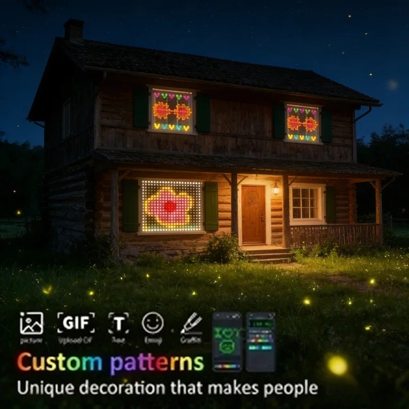 USB Powered App Controlled LED - огляд і ціна Fairy Light Curtain