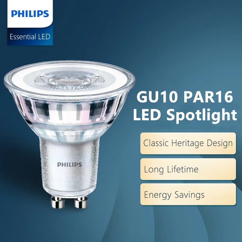 Philips GU10 PAR16 Essential C - огляд і ціна Philips Bulb Led Classic