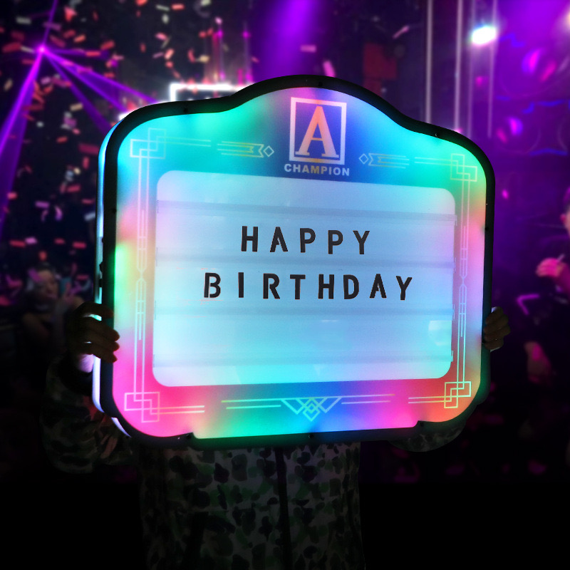 Hot Selling Vip Sign Led Messa - огляд і ціна Light Up Letters Marquee