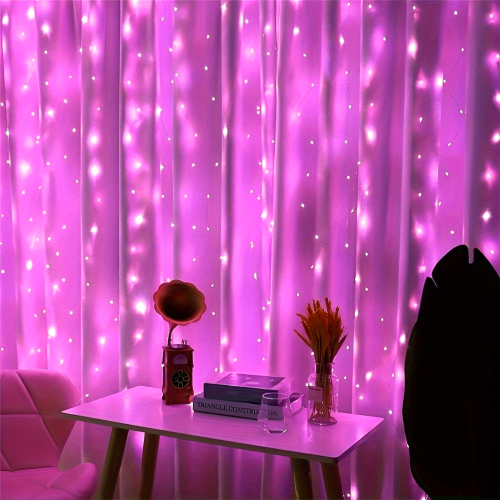 3/6M Battery Power LED Curtain - огляд і ціна Fairy Light Curtain