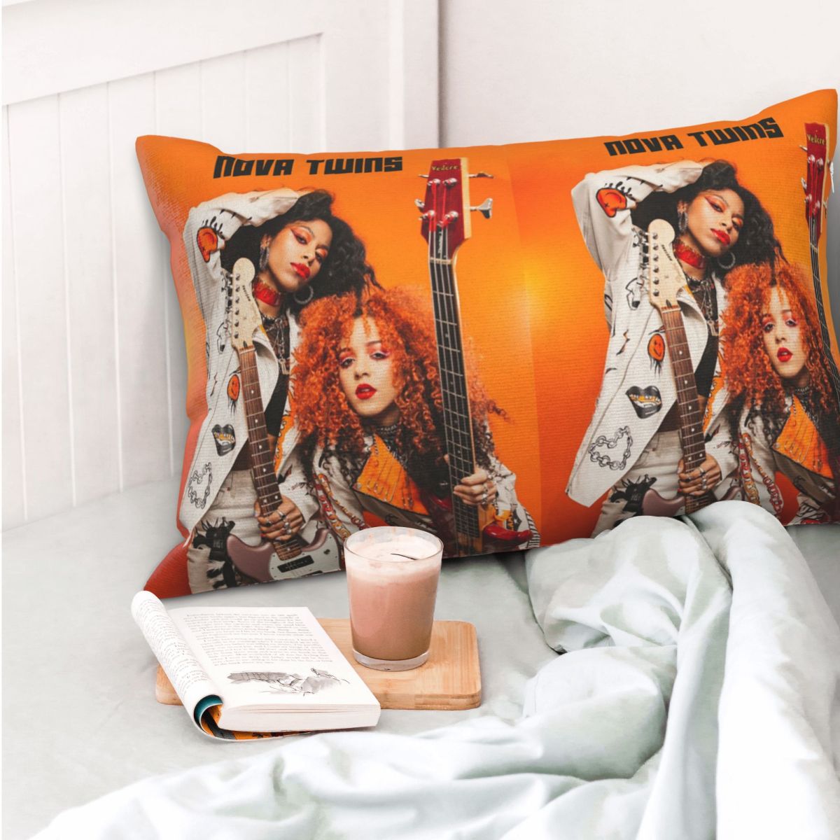 Nova Twins Rectangle Pillowcas - огляд і ціна Nova Decor & Lighting Vase Glass Brun 26Cm