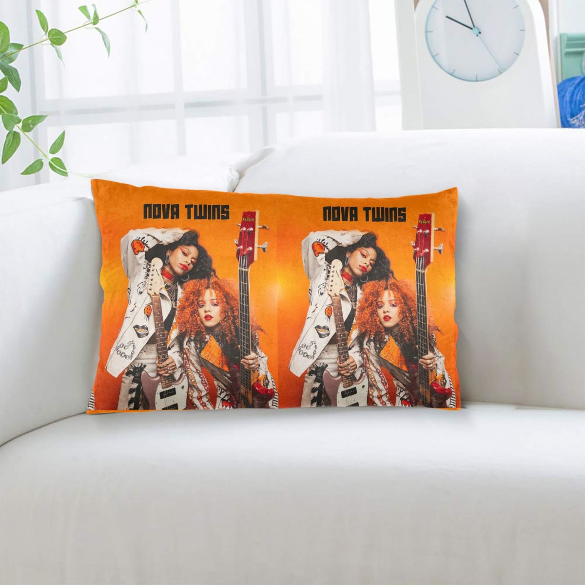 Nova Twins Rectangle Pillowcas - огляд і ціна Nova Decor & Lighting Vase Glass Brun 26Cm