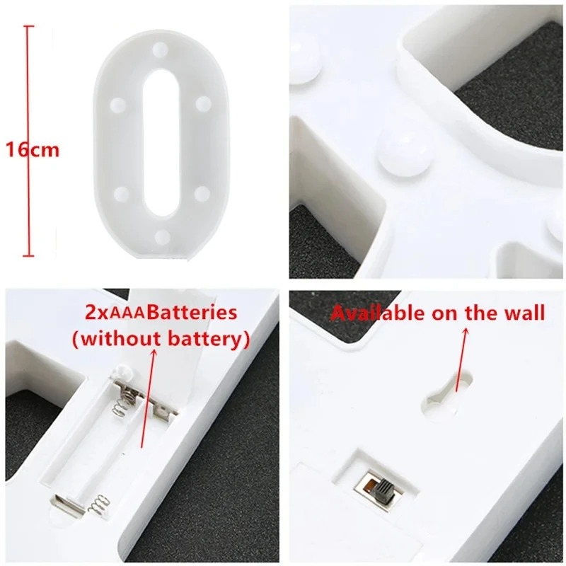 Marquee Letter Number Light Up - огляд і ціна Light Up Letters Marquee