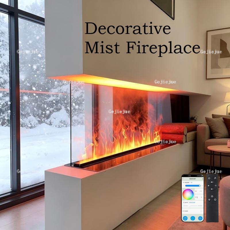 Flame Effect Humidifier Firepl - огляд і ціна Lighting Effect Home Decor