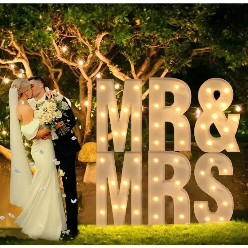 70-120cm Marquee Numbers Birth - огляд і ціна Light Up Letters Marquee